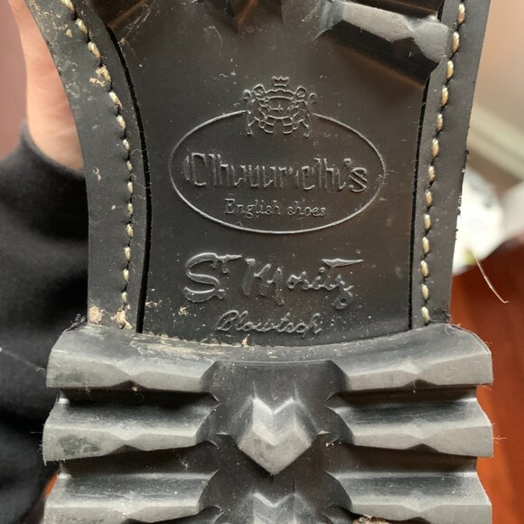 Church's Chelsea Lace Up Moto Boot Brand New - Picture 6 of 6